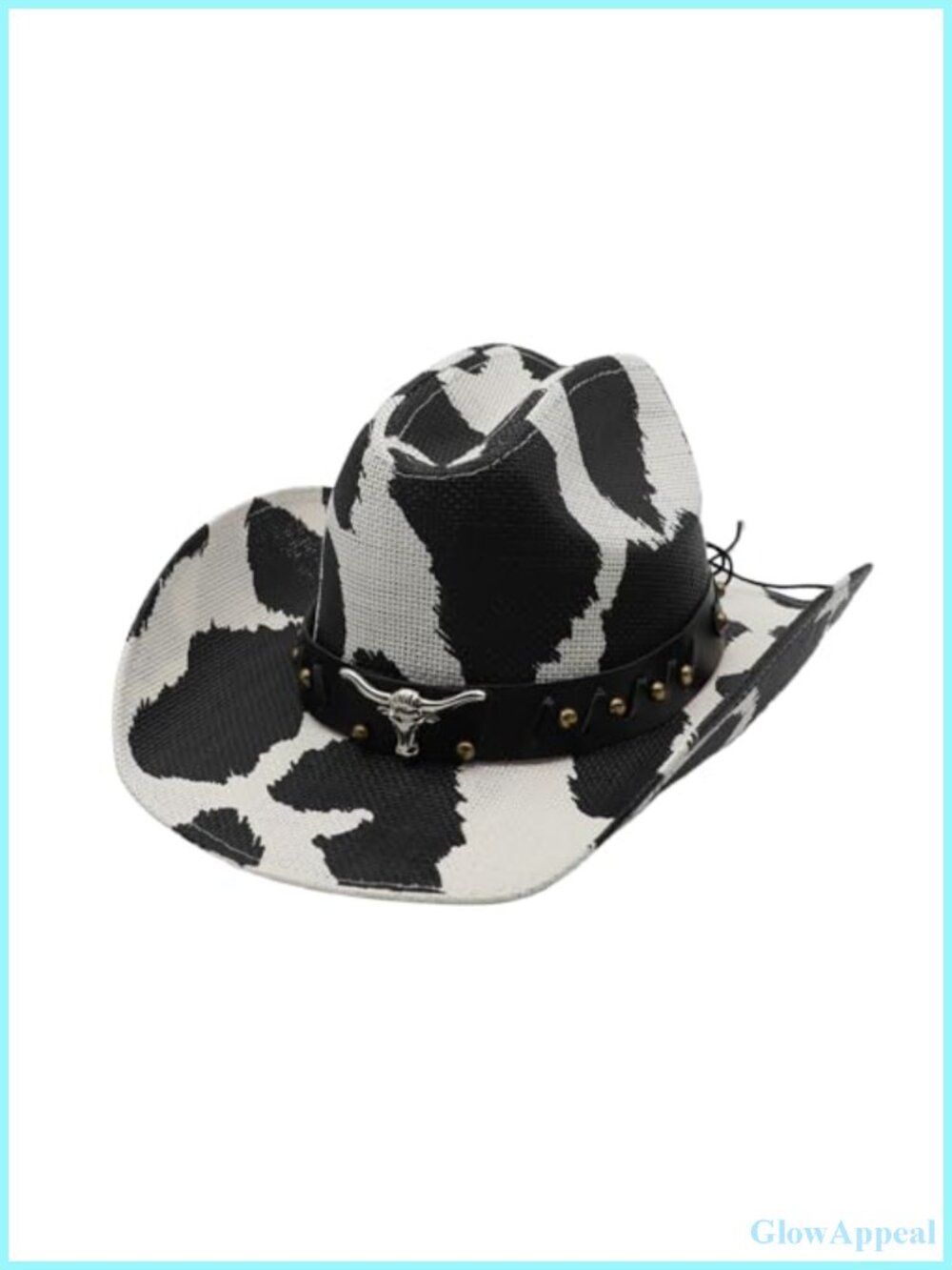 Straw Cowboy Hat Men Women Wide Brim Beach Sun Hat Western Summer